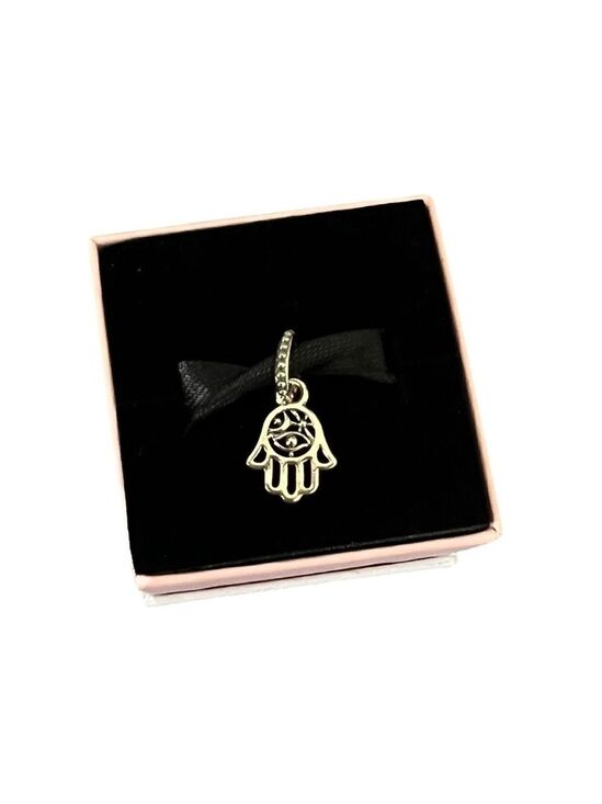 Pandora Jewelry - Pandora Silver Hamsa Hand Charm Necklace